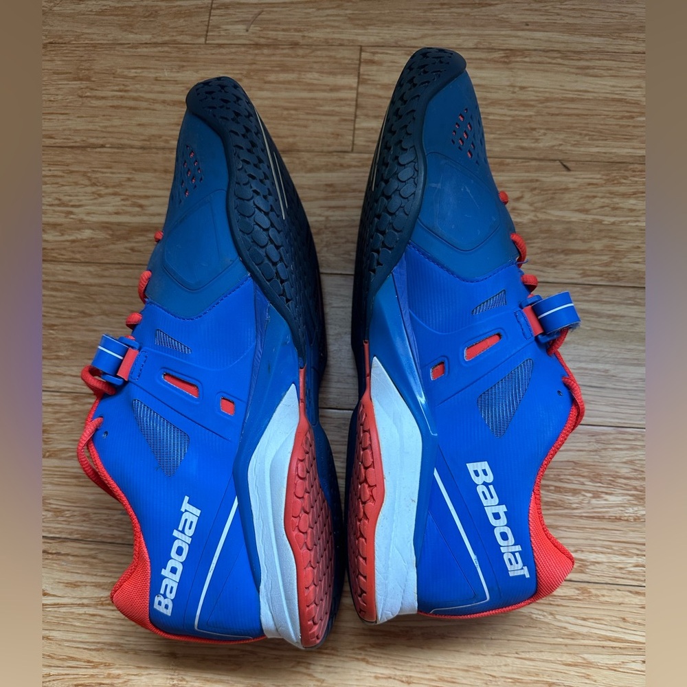 Babolat Men's Blue and Red tennis Shoes